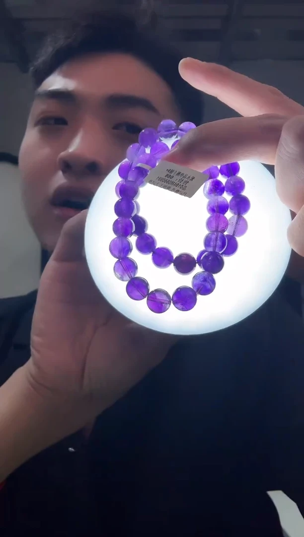 水晶手链未镶嵌晶1012 约9mm 多样性发一件