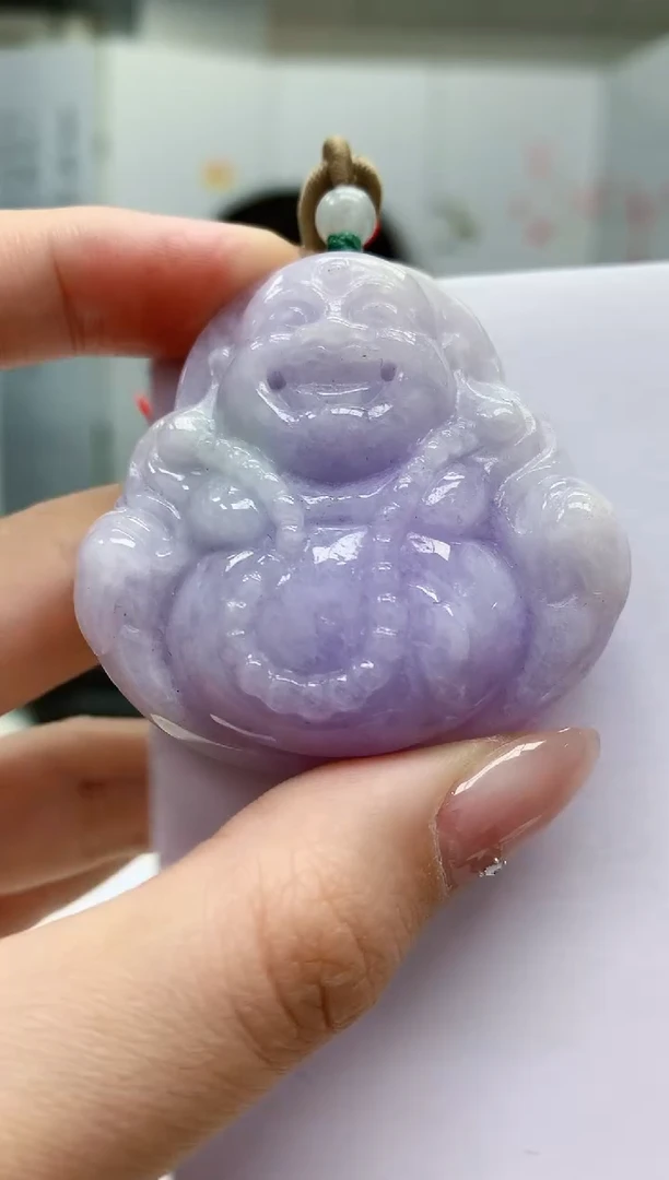 【闪购商品】定制翡翠未镶嵌4852jw-毛货挂件41