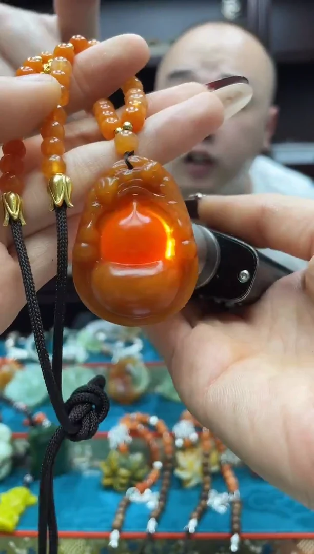 未镶嵌岫玉吊坠·多样性发货*拍一发一