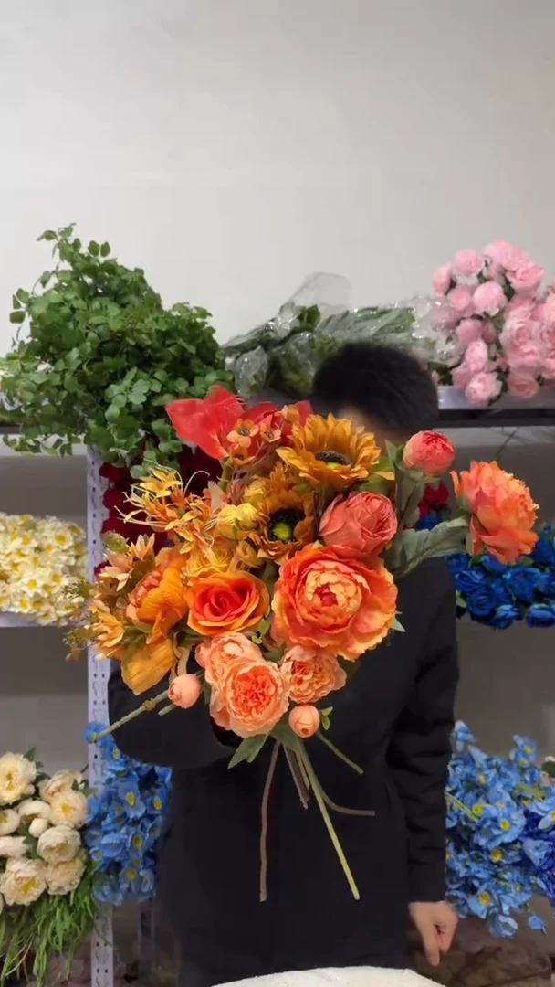 妍韵高端仿真花7