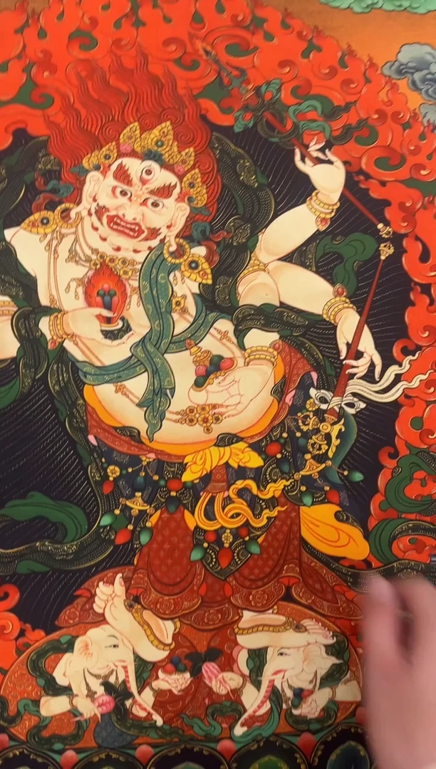 卷轴画唐卡16038