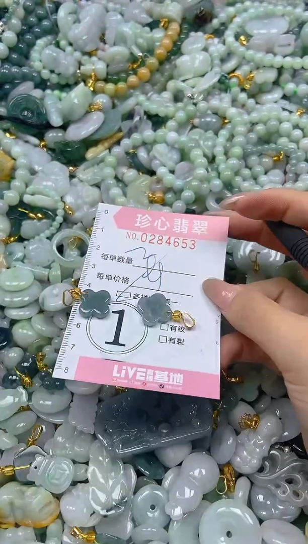 翡翠未镶嵌颈饰闪购0284653多样性发其一