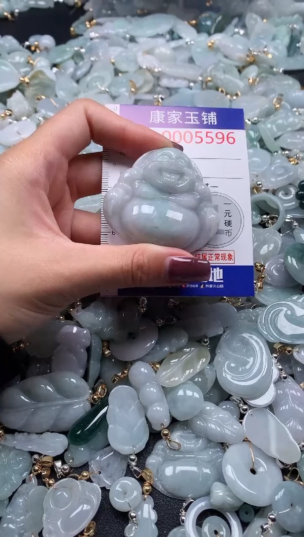 翡翠未镶嵌吊坠(不含链)5596