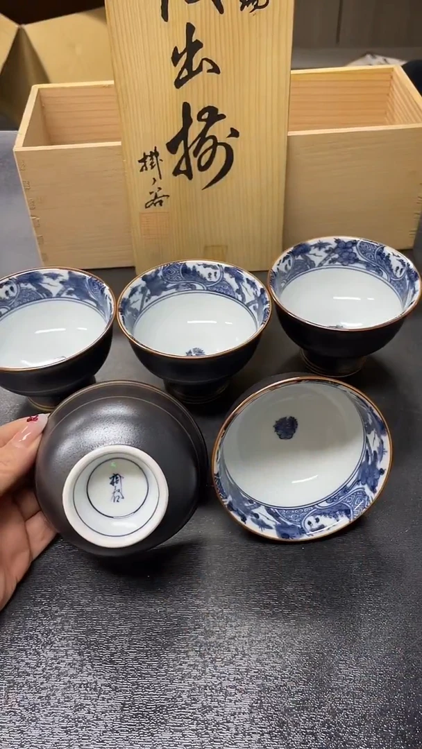 碗136五只默认微瑕