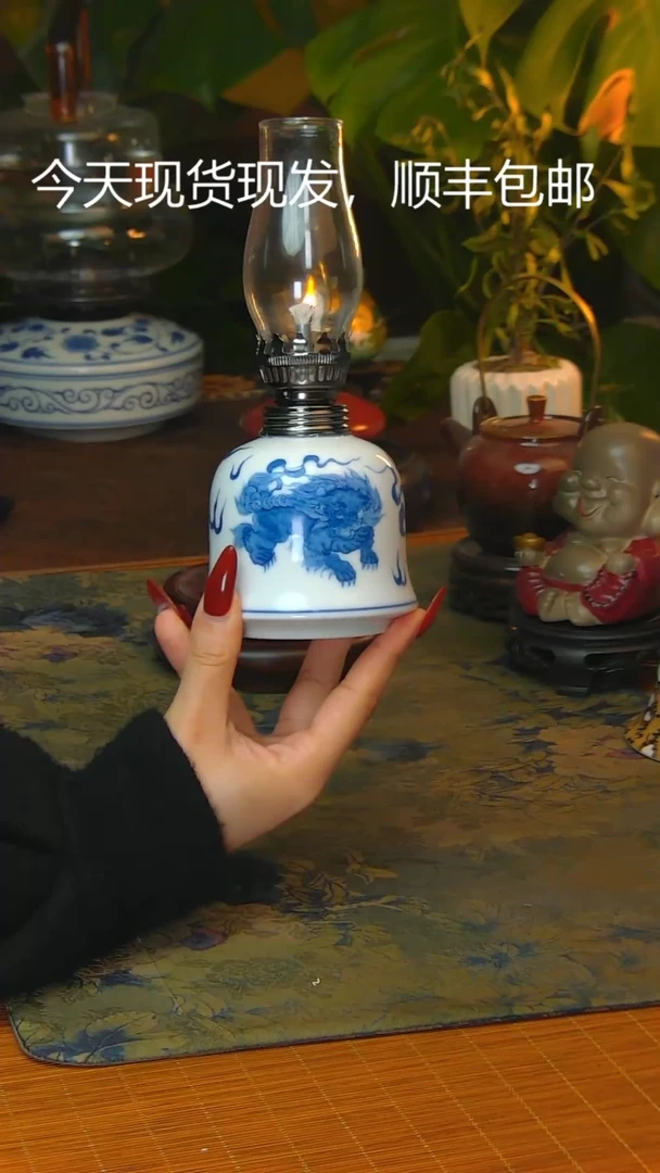 【闪购商品】景德镇陶瓷灯摆件