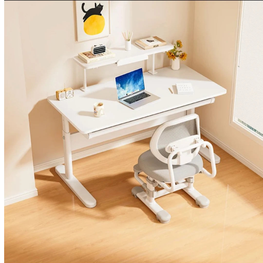 青阳小白桌椅儿童学习桌椅可涂鸦儿童桌椅学生套装写字桌升降桌椅