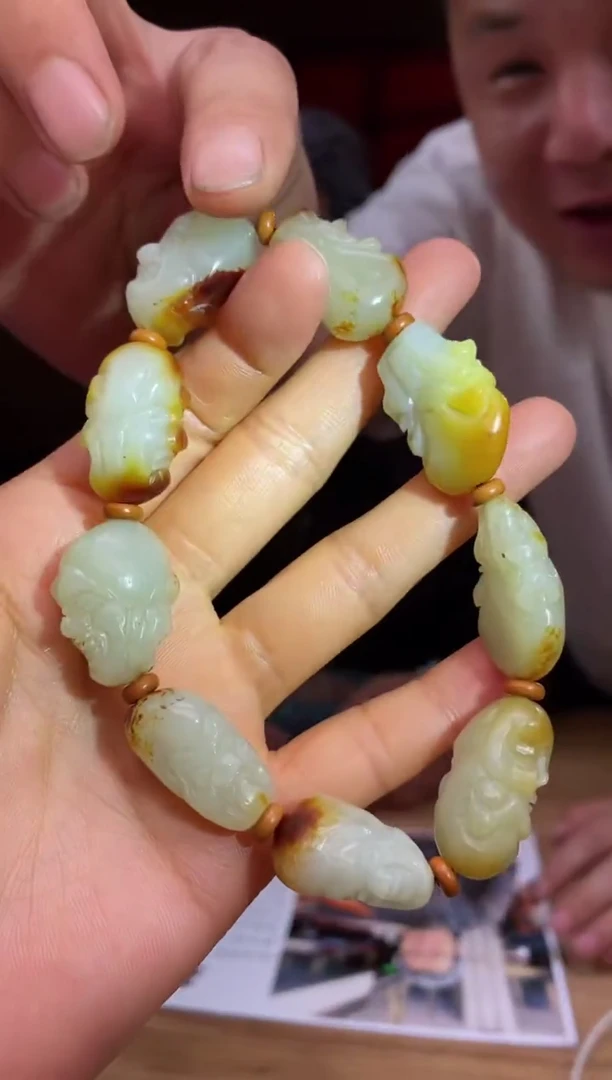 和田玉未镶嵌颈饰d757