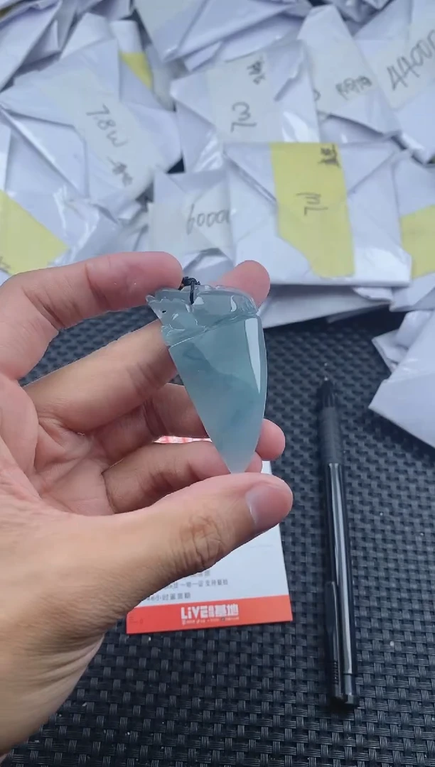 翡翠未镶嵌颈饰