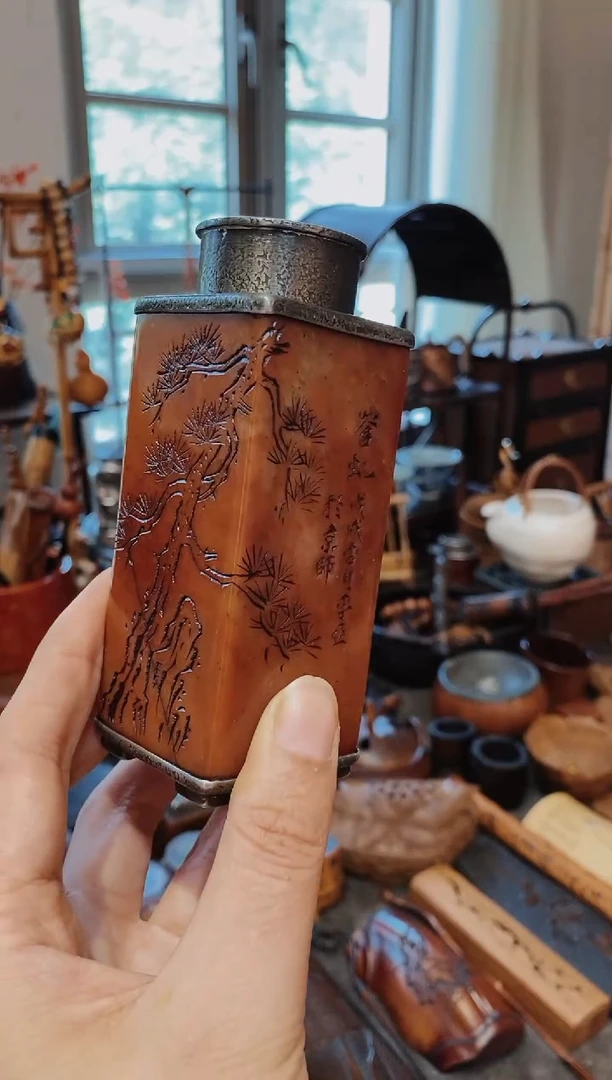 寿山石精品茶叶罐