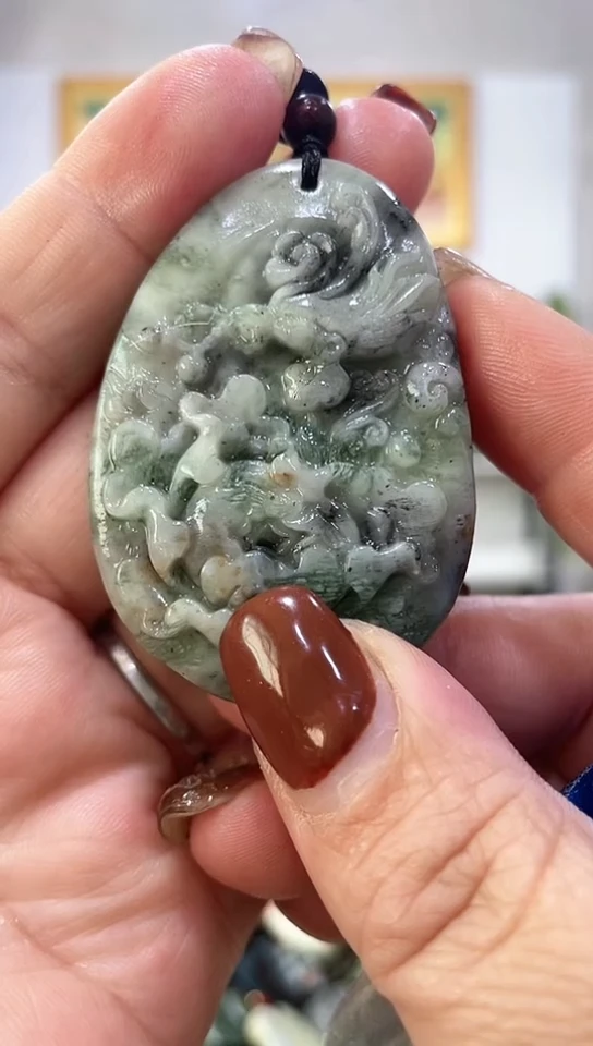 未镶嵌岫玉挂件