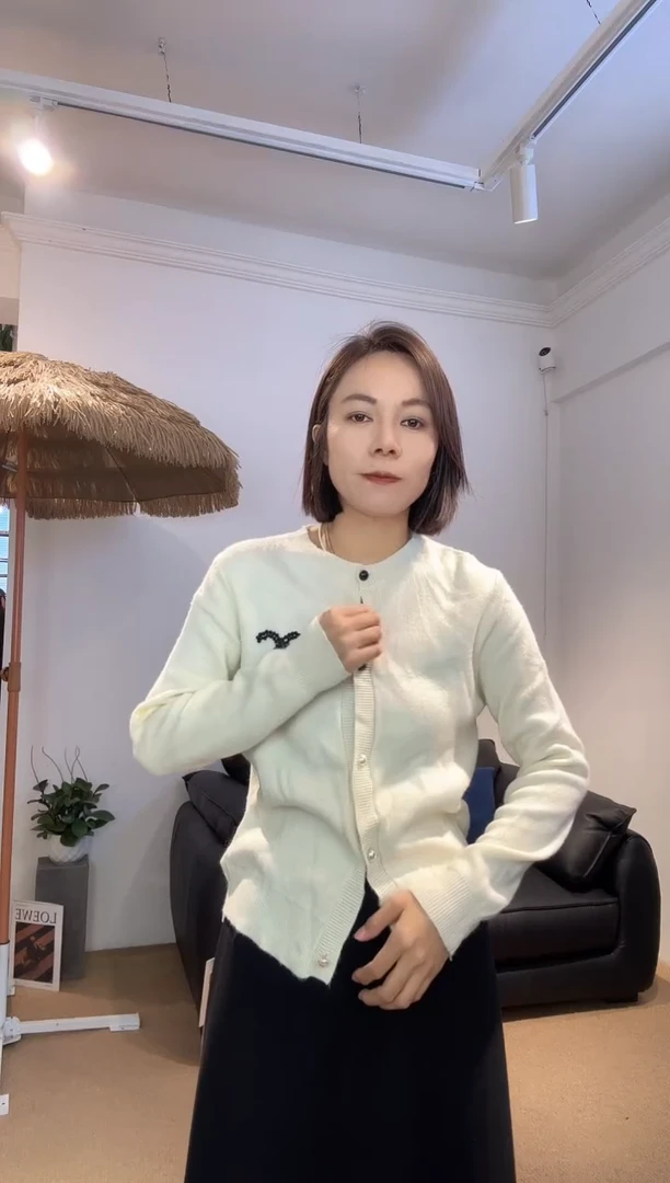 针织小衫-7137-白