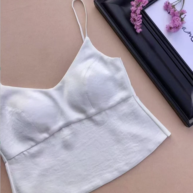 时髦简约细吊带美背-Y17799