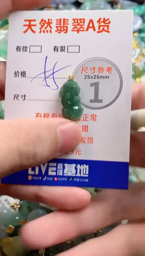 颈饰18K金镶嵌翡翠0014311861
