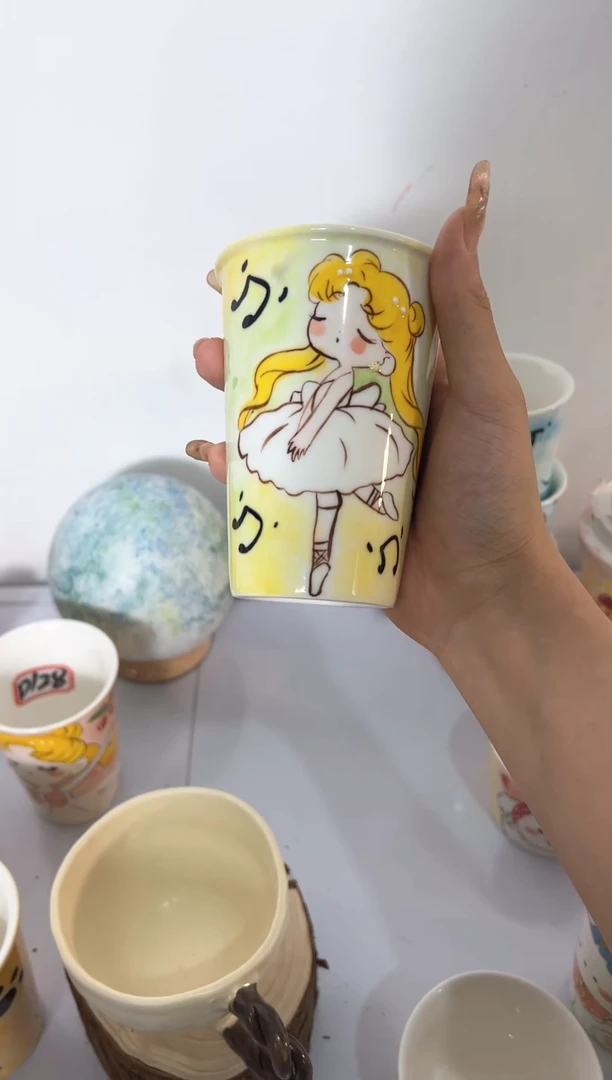 摆件摆件景德镇陶瓷手作D151