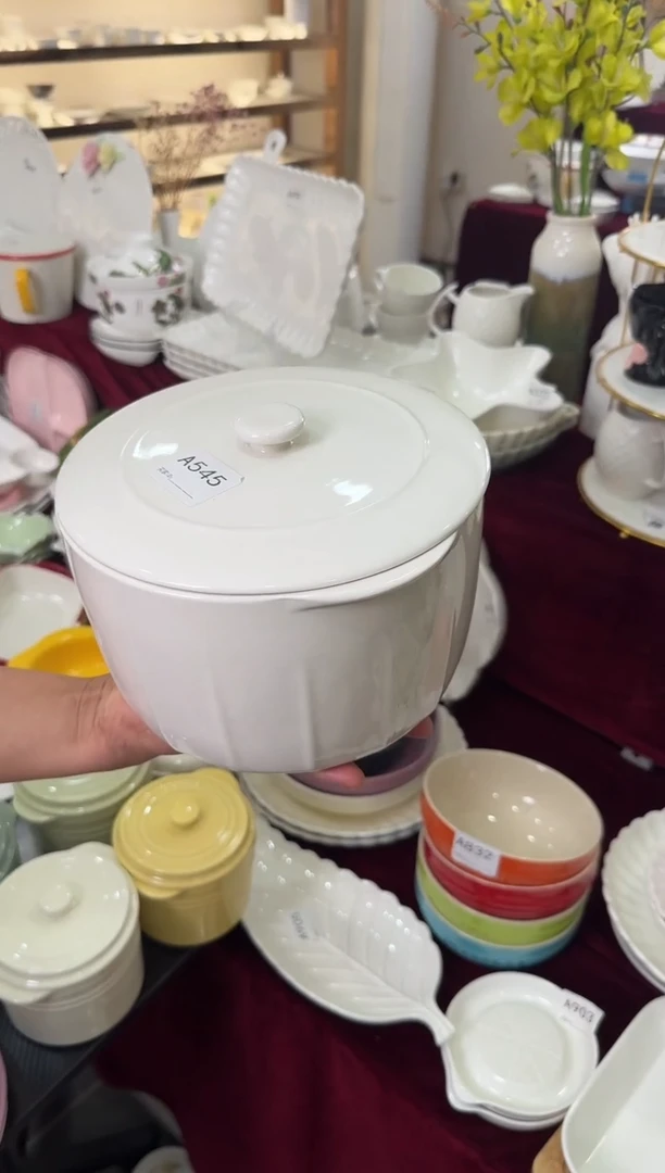 摆件陶A545  2500ML   仓库清仓微瑕陶瓷餐具