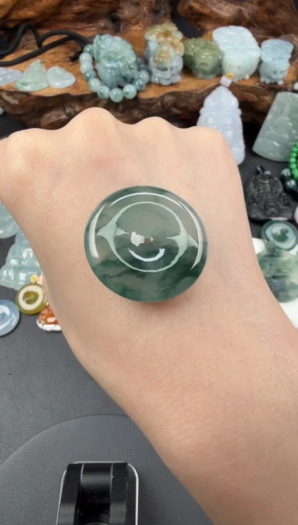 吊坠(不含链)未镶嵌翡翠翡翠饰品-238