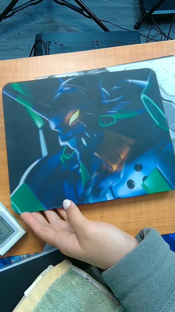 绿黑色eva 26x21 圆点