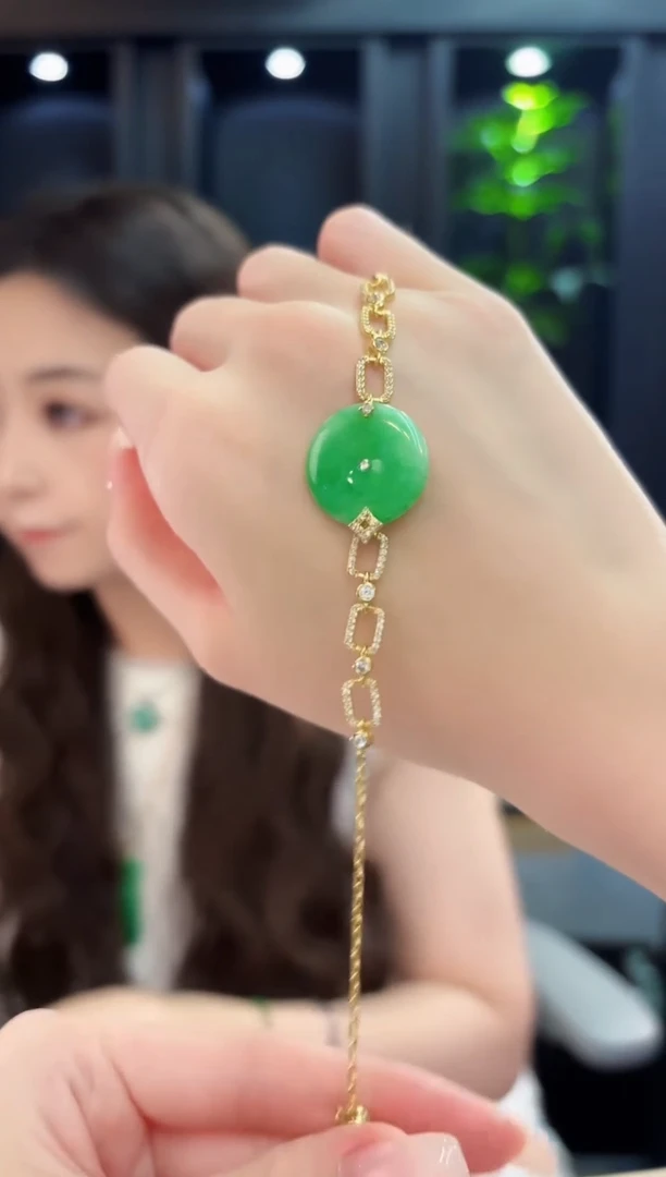 未镶嵌手链翡翠 缅料A货/支持复检/一件