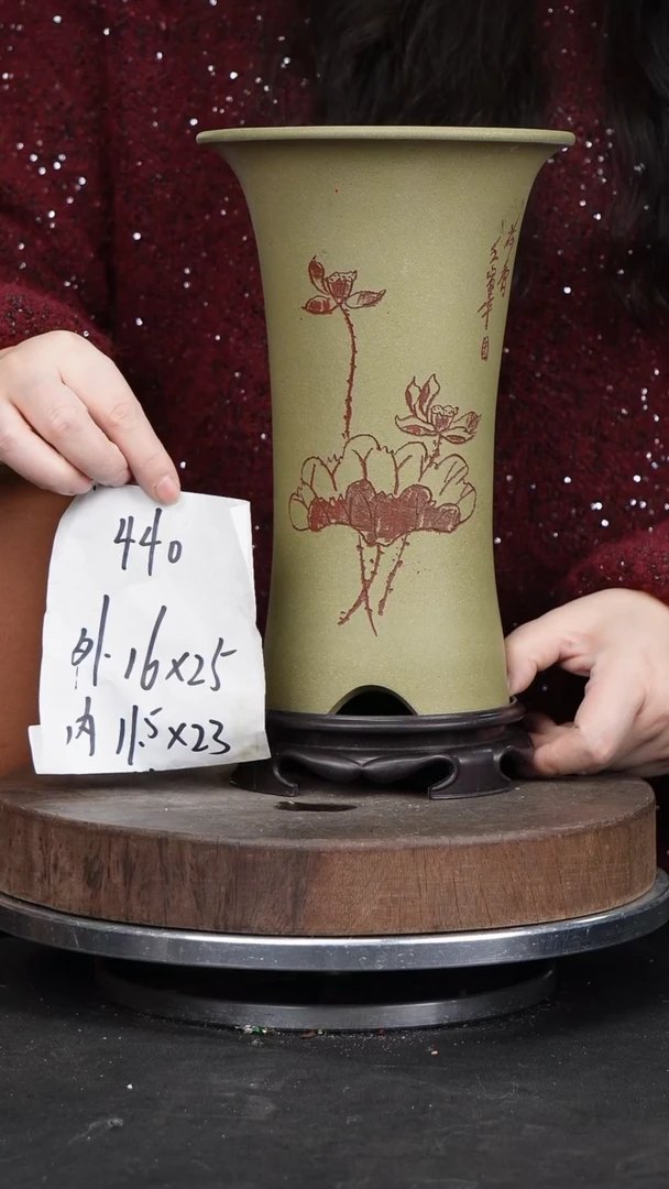 【闪购商品】紫砂花盆440+s紫砂花盆