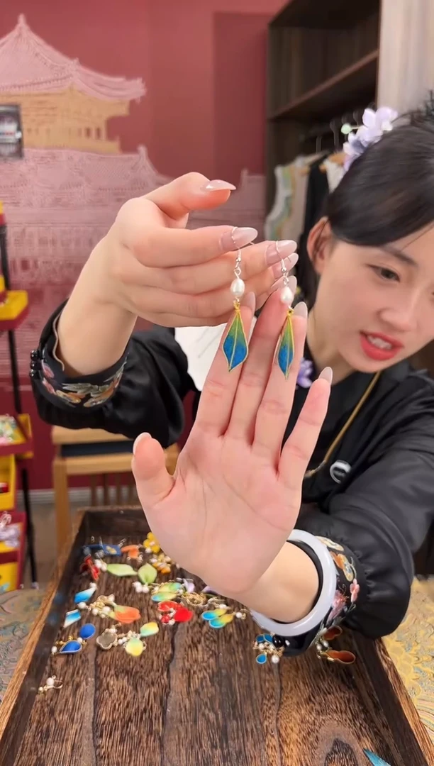 【闪购商品】刺绣 苏绣世家非遗手工（耳环）