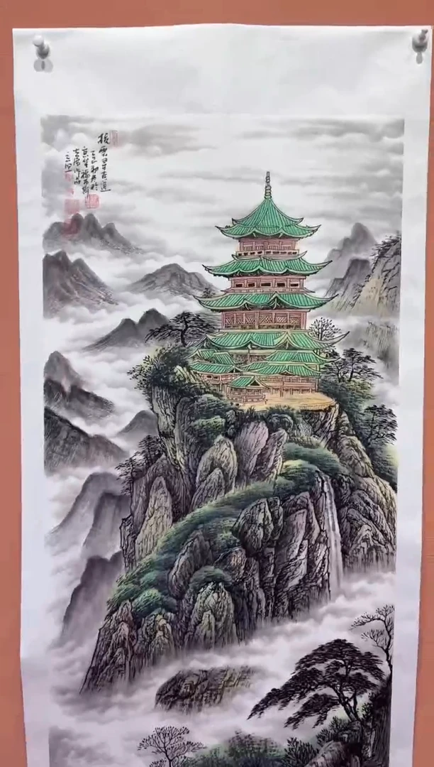国画师立照老师国画作品
