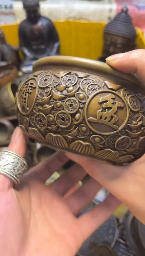 精美铜器，点击下单