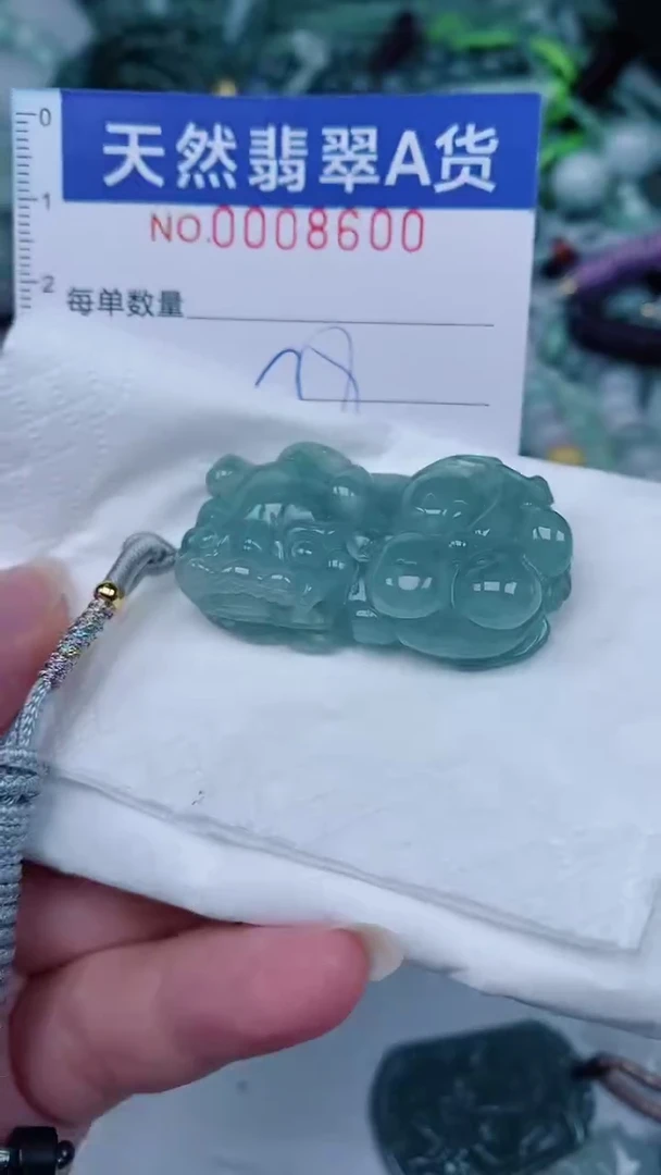 翡翠未镶嵌颈饰00008600