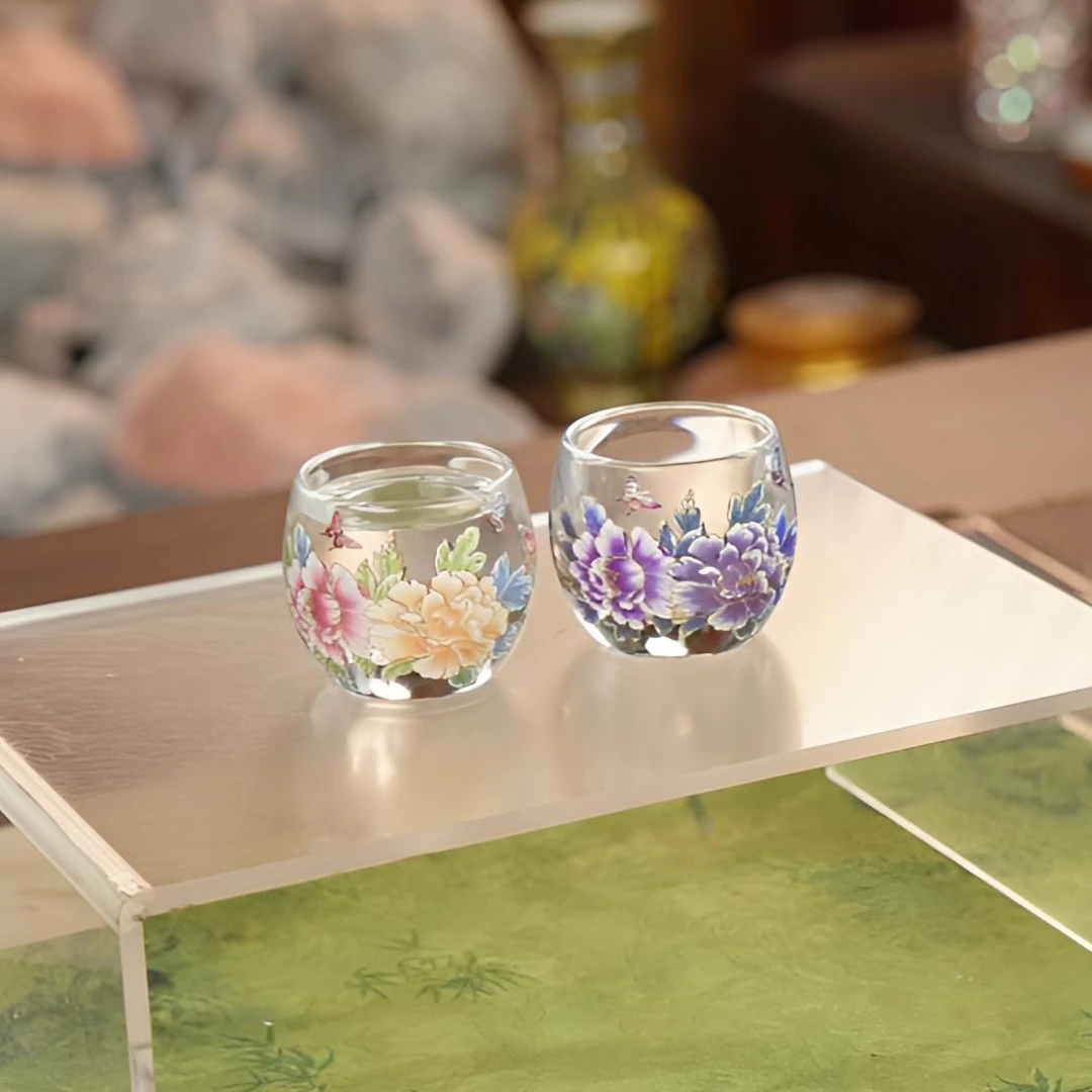 变色牡丹主人杯  （粉丝福利一对）