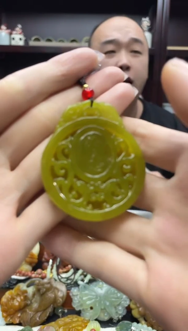 未镶嵌岫玉吊坠·多样性发*货拍一发一