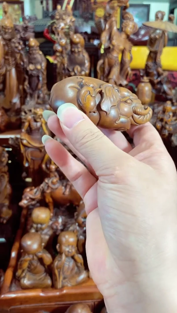 【闪购商品】木黄杨木精品摆件漂亮