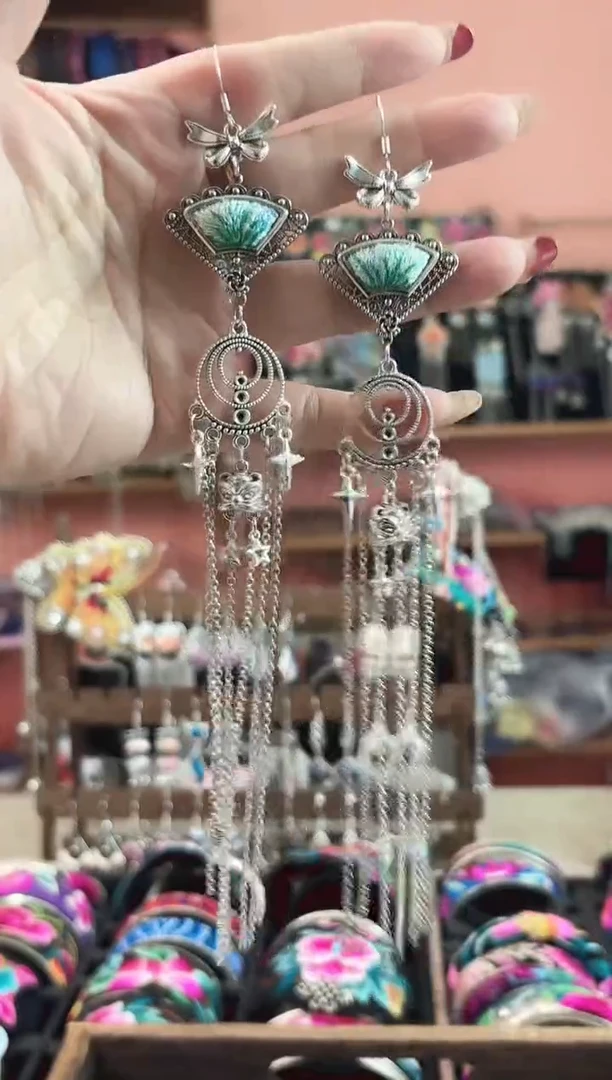 织绣艺枝独绣手工饰品68