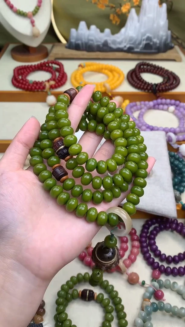 【闪购商品】白玉菩提手串四季常青