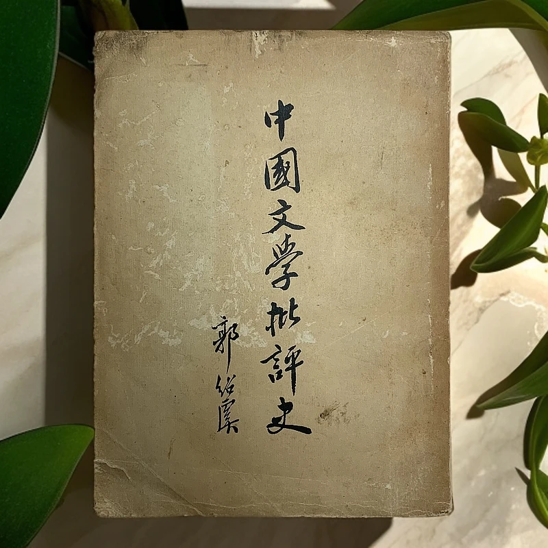 8新  中国文学批评史 新文艺出版社 1955年1版1956年2印 A