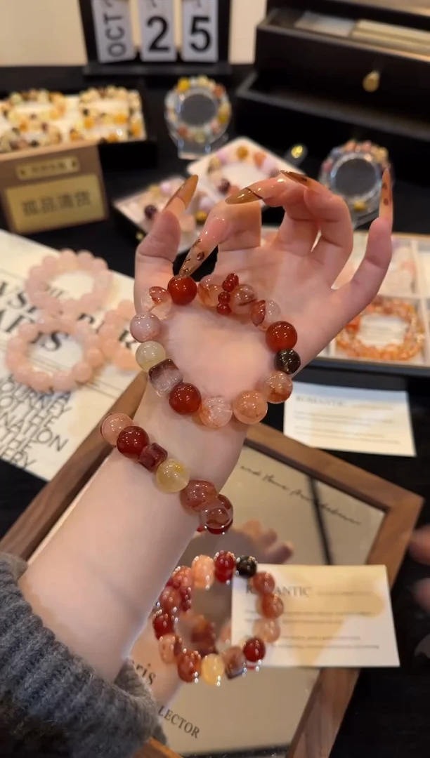 合金手链水晶山河无恙升级版x3037