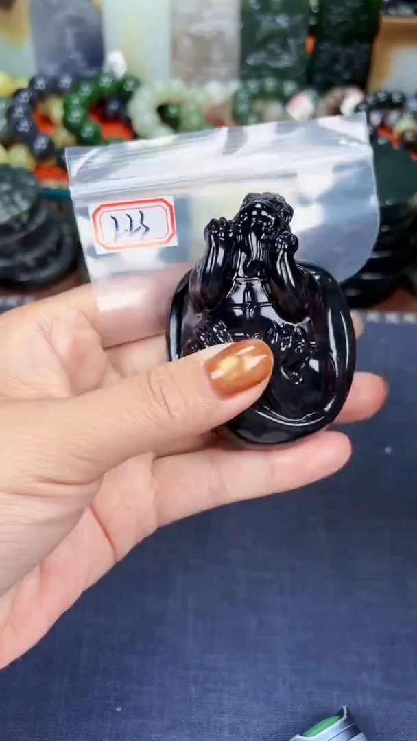 颈饰未镶嵌和田玉和田玉