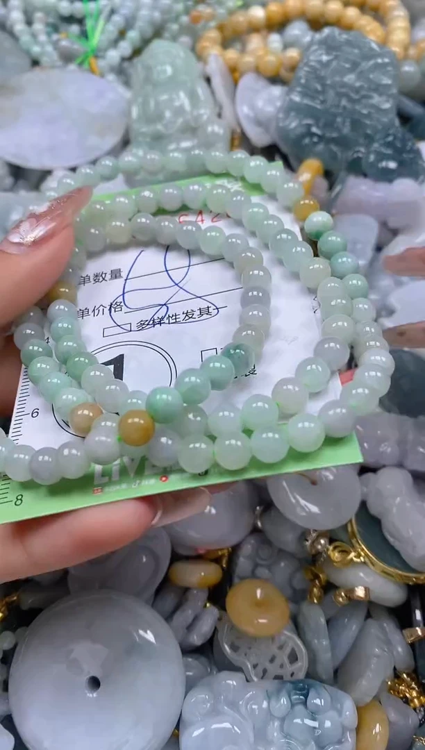 【闪购商品】翡翠颈饰未镶嵌闪购商品0056426