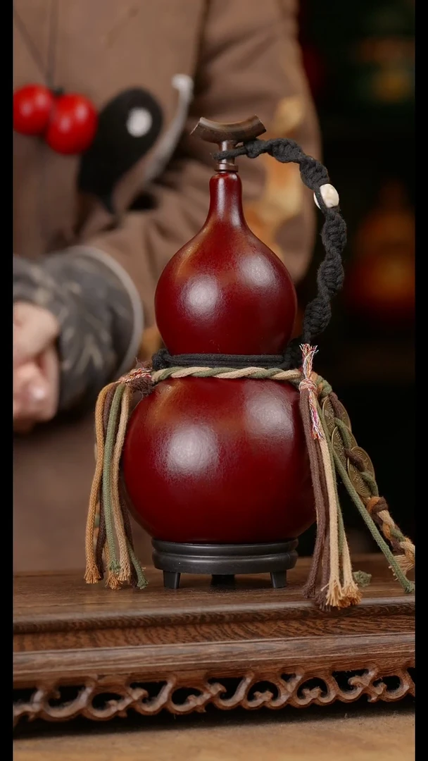 80号精品天然大漆酒葫芦一物一拍~