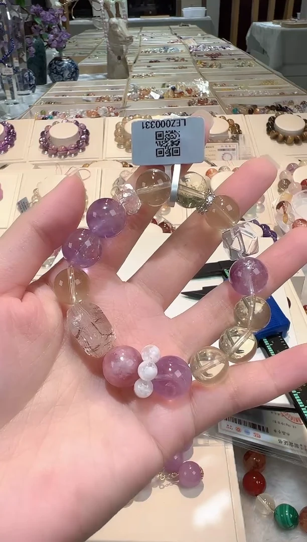 未镶嵌手串水晶手串