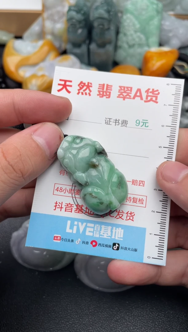吊坠(不含链)未镶嵌翡翠1
