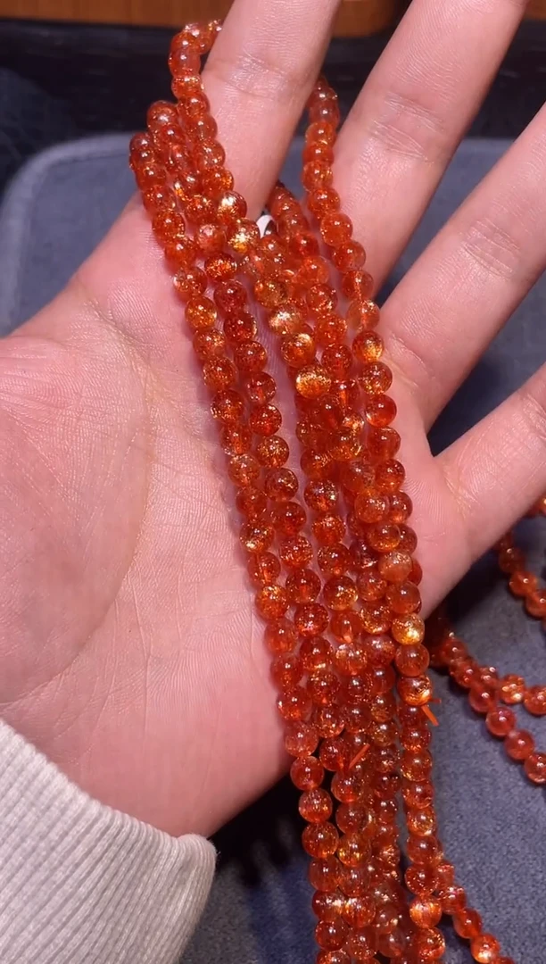 未镶嵌手链日光石金太阳多圈A5（多样性发其一）