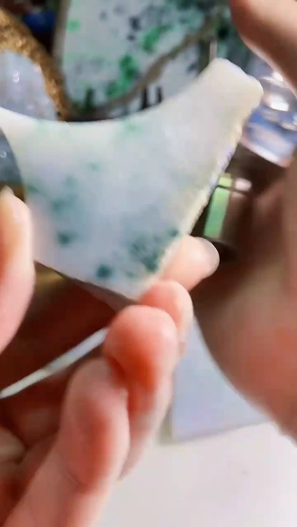 颈饰未镶嵌翡翠缅甸翡翠A货043