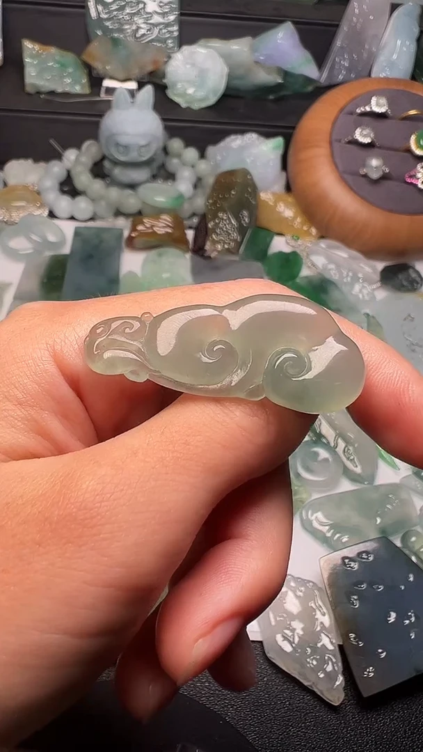 未镶嵌定制翡翠天然A货翡翠未抛光