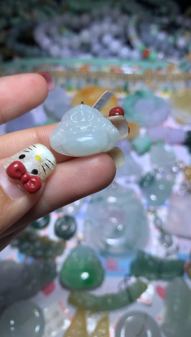 【闪购商品】翡翠挂件未镶嵌CXX004413