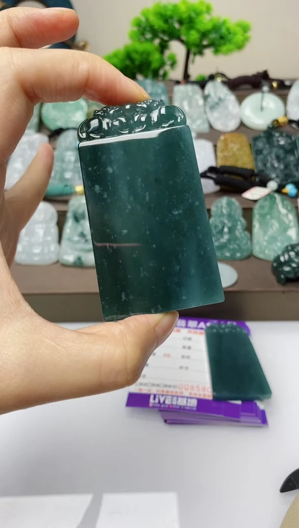 翡翠未镶嵌颈饰