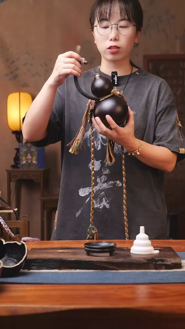 735号精品大漆葫芦防腐防渗装水茶酒