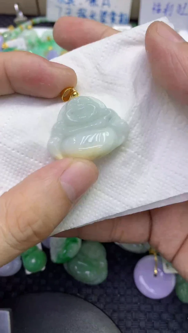 颈饰未镶嵌翡翠天然缅甸A货翡翠