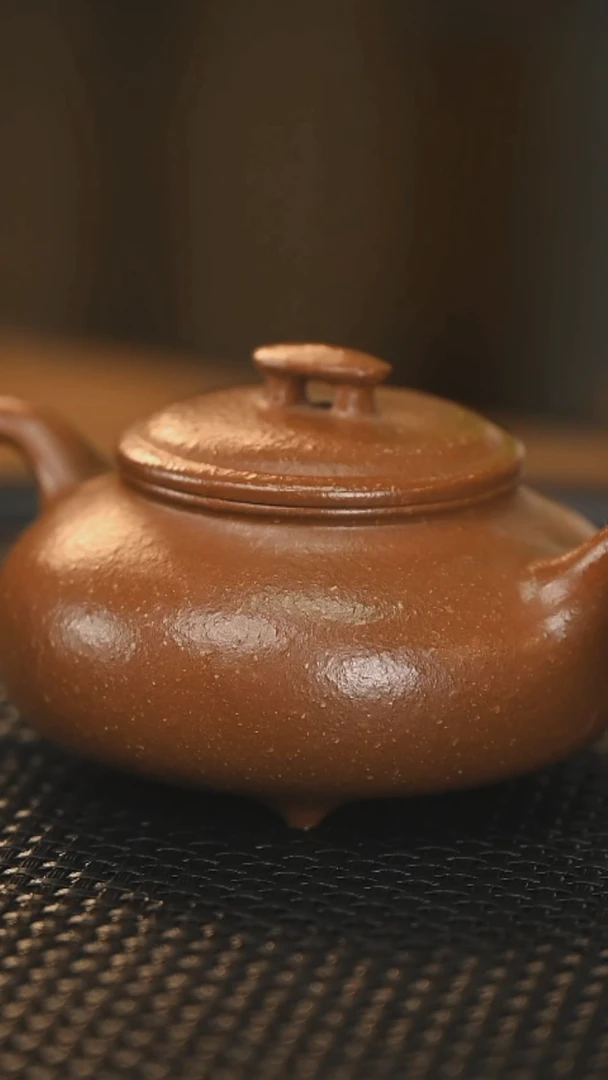 茶壶紫砂465 桥韵 金降坡