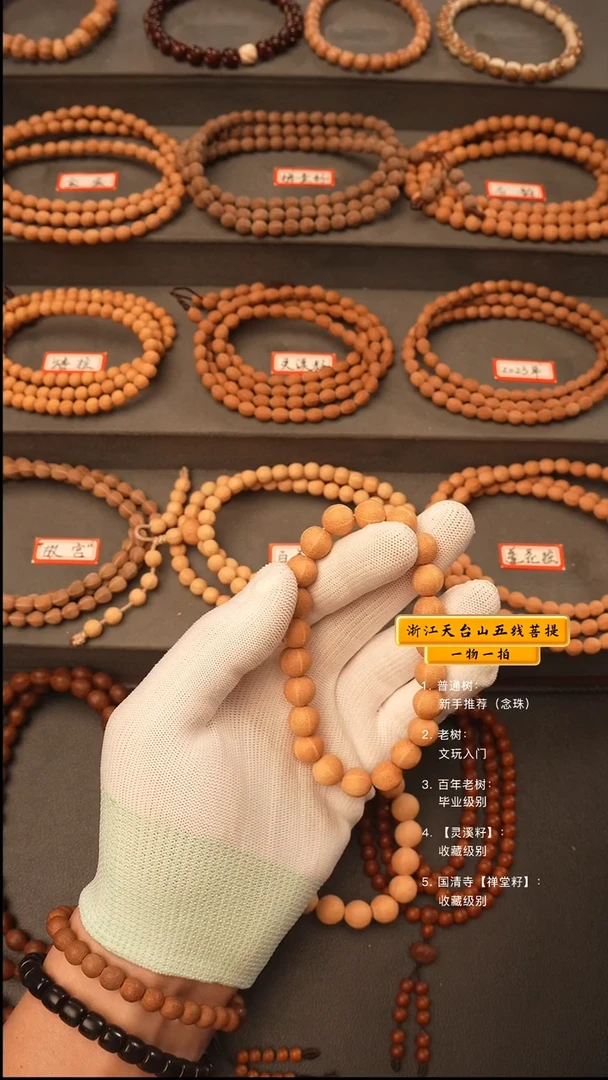 吊坠五线菩提手串