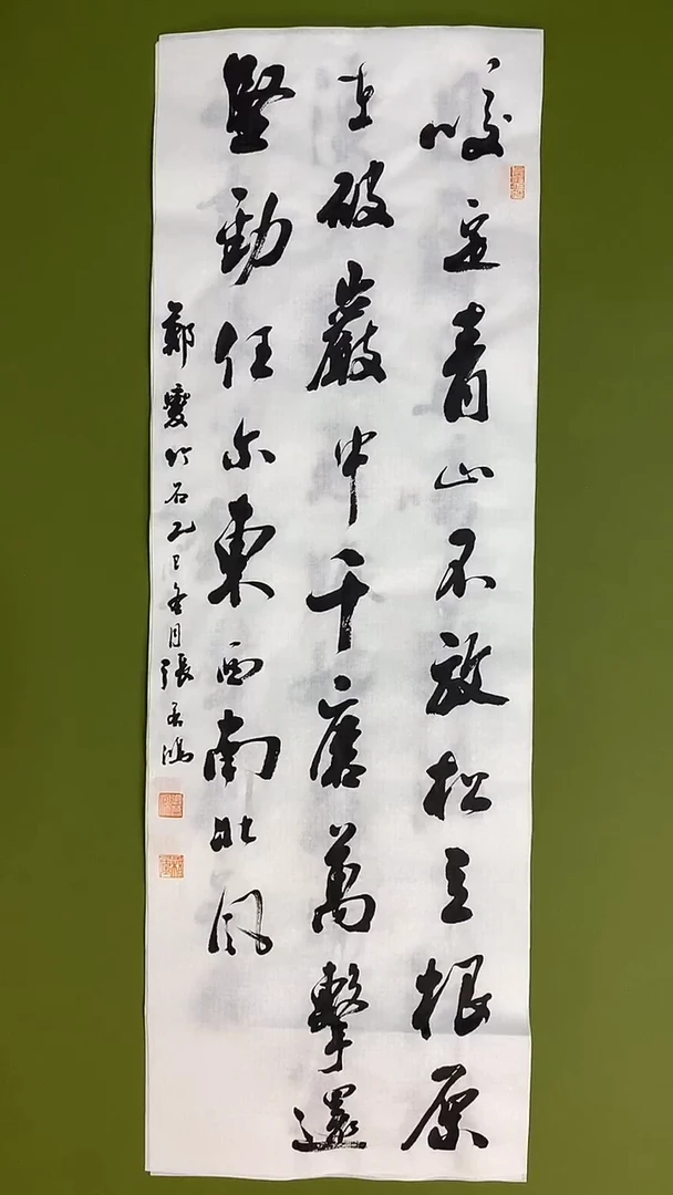 书法书法 张若鸿 尺寸97cm*32cm