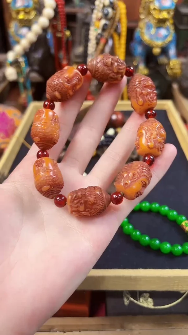 未镶嵌蜜蜡耳饰乘核百货精选1111